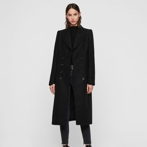 NWT All Saints Wool Coat